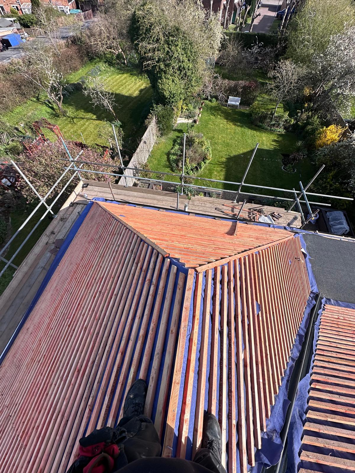 Aerial roof survey